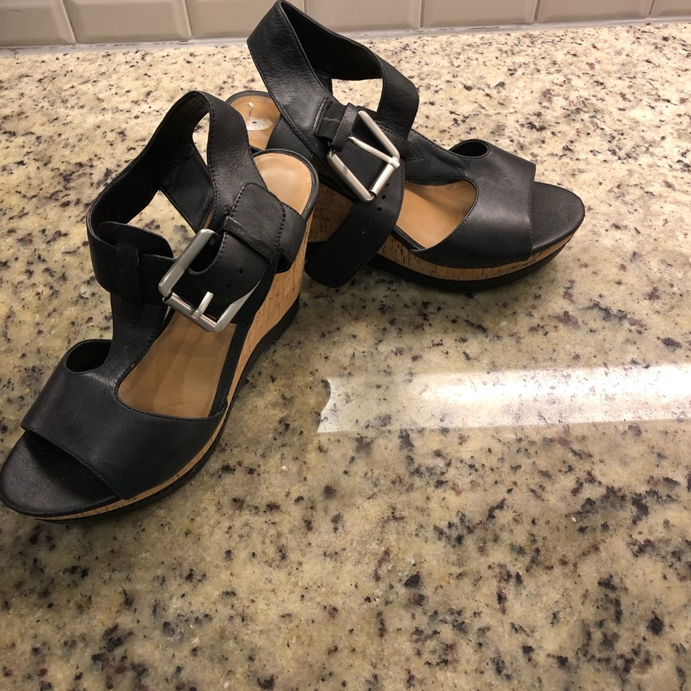 Franco Sarto Wedged Sandals